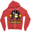music Zipper Hoodie