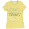 proud army dad 5 Ladies Fitted T-Shirt