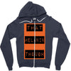 wear that melanin though Zipper Hoodie