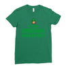leprechauns made me do it Ladies Fitted T-Shirt