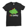 legosaurus Ladies Fitted T-Shirt