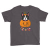 haloween french bulldog Youth Tee