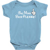 One More Beer Please Baby Bodysuit