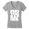 gift for photographer Women's V-Neck T-Shirt