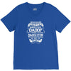 Super Cool Daddy Of A Freaking Awesome Daughter V-Neck Tee