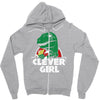 clever girl Zipper Hoodie