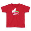 rainbow unicorn Toddler T-shirt