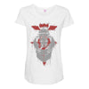 fullmetal stencil Maternity Scoop Neck T-shirt