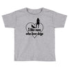 i like men who love dogs Toddler T-shirt