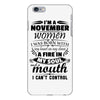 I Am A November Women iPhone 6/6s Plus Case