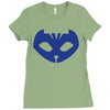 pj masks catboy symbol Ladies Fitted T-Shirt