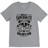 papa nogle superhelte baerer ikke kapper V-Neck Tee