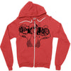 skate or die Zipper Hoodie