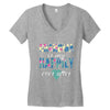 being a grandma Women's V-Neck T-Shirt