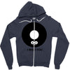 i miss you Zipper Hoodie