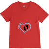 Custom baby boy name maternity design V-Neck Tee