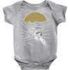 mountain biker Baby Onesie