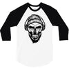 hipter skull 3/4 Sleeve Shirt