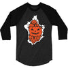 halloween pumpkins burst 3/4 Sleeve Shirt