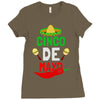 cinco de mayo fiesta mexican holiday Ladies Fitted T-Shirt