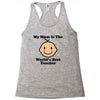 My Mom Is The World's Best Teacher Racerback Tank