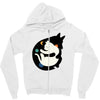 more hugs less fights Zipper Hoodie