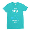 Our First Father's Day! Baby Boy Ladies Fitted T-Shirt