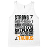 Strong Independent Motivated Taurus Tank Top