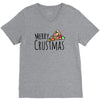 merry crustmas christmas pizza V-Neck Tee