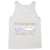 kindergarten 2017 nailed it graduation Tank Top