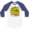 monster studen 3/4 Sleeve Shirt