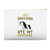 my unicorn ate my homework Accessory Pouches