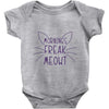 FREAK MEOWT CAT Baby Onesie