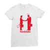 handshake Ladies Fitted T-Shirt