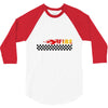 Fire Black 3/4 Sleeve Shirt