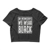 mean goths Crop Top
