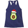 santa avocado Racerback Tank