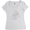 animal funny brid Women's Triblend Scoop T-shirt