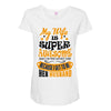 My Wife Is Super Awesome Her Husband Maternity Scoop Neck T-shirt