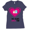 owl always love you Ladies Fitted T-Shirt