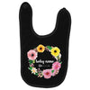 Floral Baby Name Baby Bibs