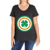 captain ireland Ladies Curvy T-Shirt