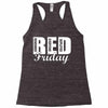 red friday Racerback Tank