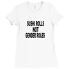 cute gender roles Ladies Fitted T-Shirt