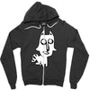 dog or fox Zipper Hoodie