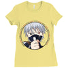 kakashi Ladies Fitted T-Shirt