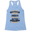 Super Cool Granddaughter Of A Freaking Awesome Mother Racerback Tank