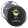 rick grimes walking dead Pin-back button