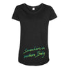 call me by your name somewhere in northern italy Maternity Scoop Neck T-shirt