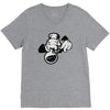 mickey frappe un bang V-Neck Tee